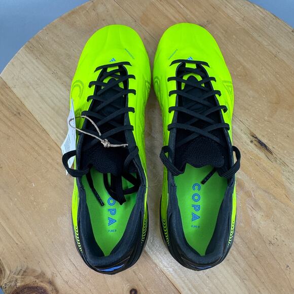 Mens 7 / Womens 8 - Adidas Copa Pure III Elite FG Soccer Cleats Lucid Lemon - Picture 5 of 9